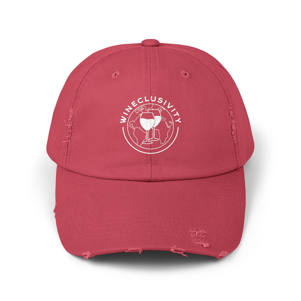 Wineclusivity Distressed Hat