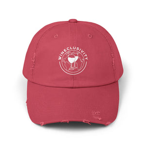 Wineclusivity Distressed Hat